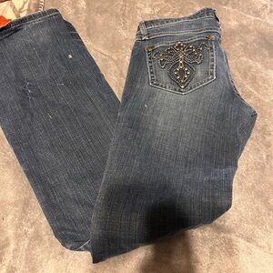 Rock revival jeans around size 30 woman